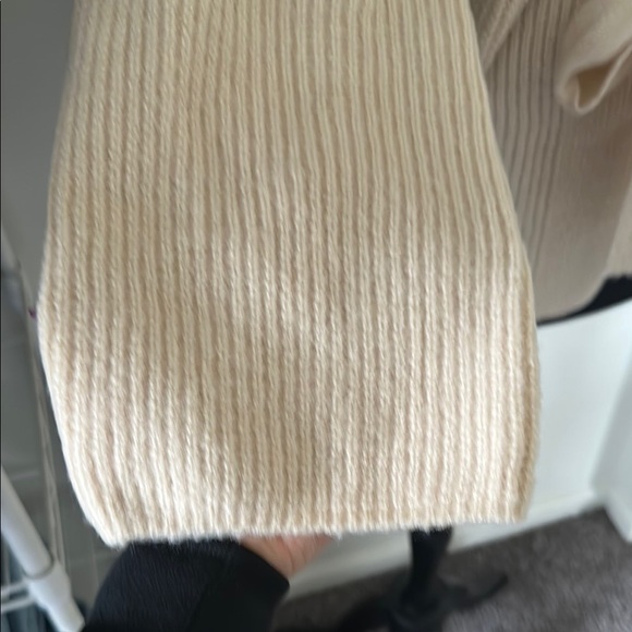 Pink Lily Cream Tan Knit Sweater size small - Picture 4 of 8